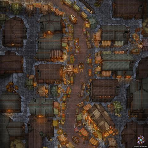 Торговая площадь, DrMapzo City Market 30x30