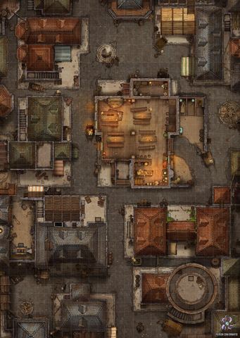 DrMapzo, Old City Streets 27x38