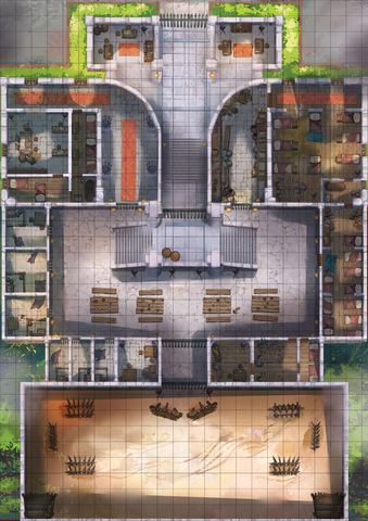 City Watch Barracks (u/zycros) 23x33
