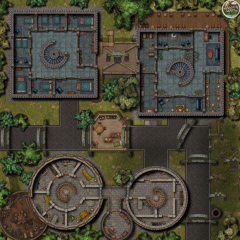 Tower District (MasterMaps), уровень 2, 40x40