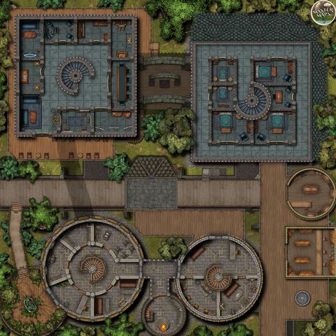 Tower District (MasterMaps), уровень 3, 40x40