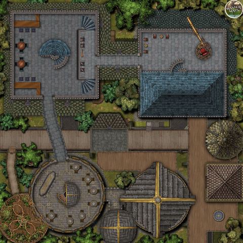Tower District (MasterMaps), уровень 4, 40x40