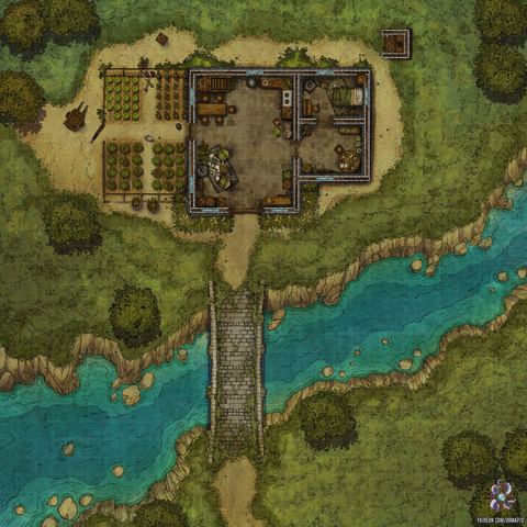 Утверждённая карта Hassly Herbalist Cottage